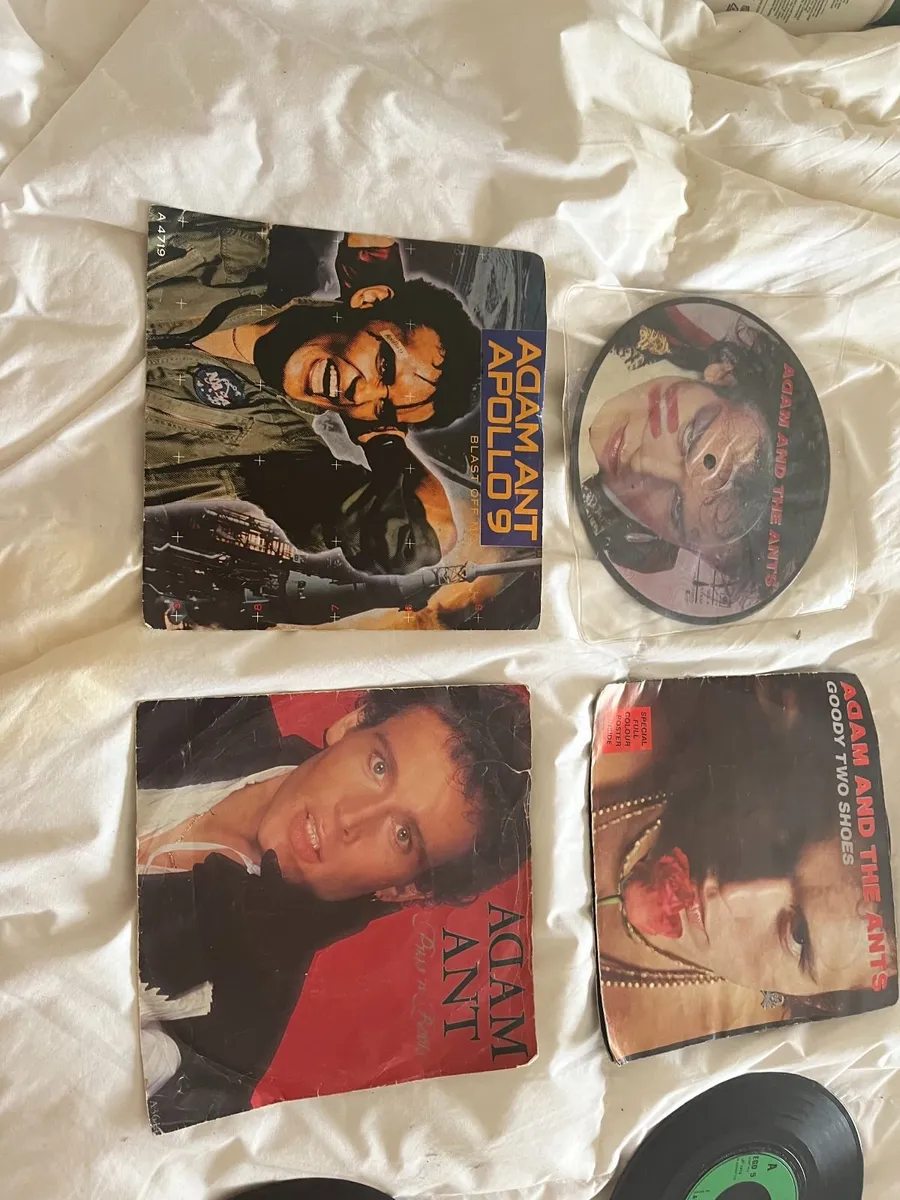 Adam and the Ants vinyl records - Image 1