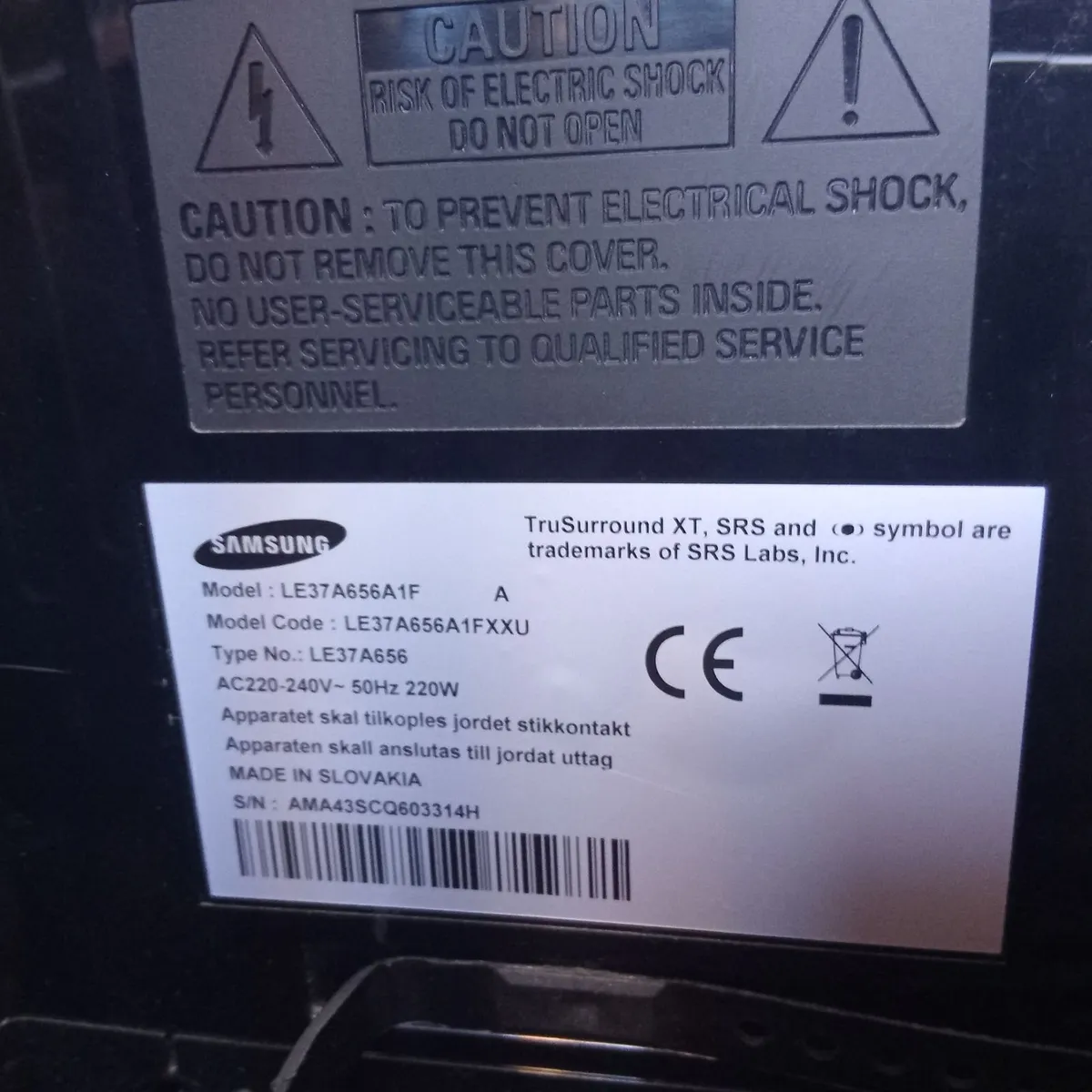 45ins samsung tv - Image 3