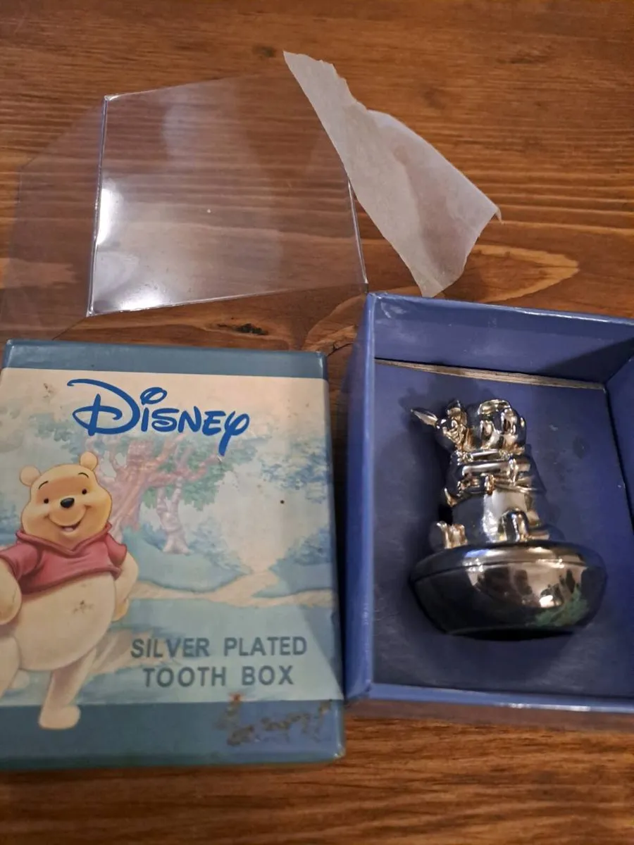 Winnie the Pooh Piglet Silver Plated First Tooth - Image 3