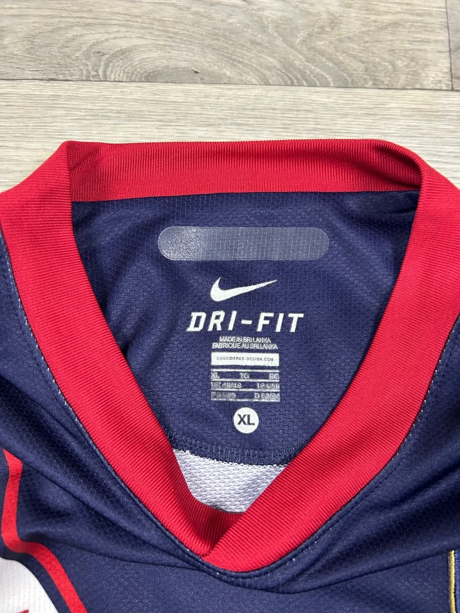Vintage 2010 Nike USA Away Soccer Jersey Shirt XL - Image 4