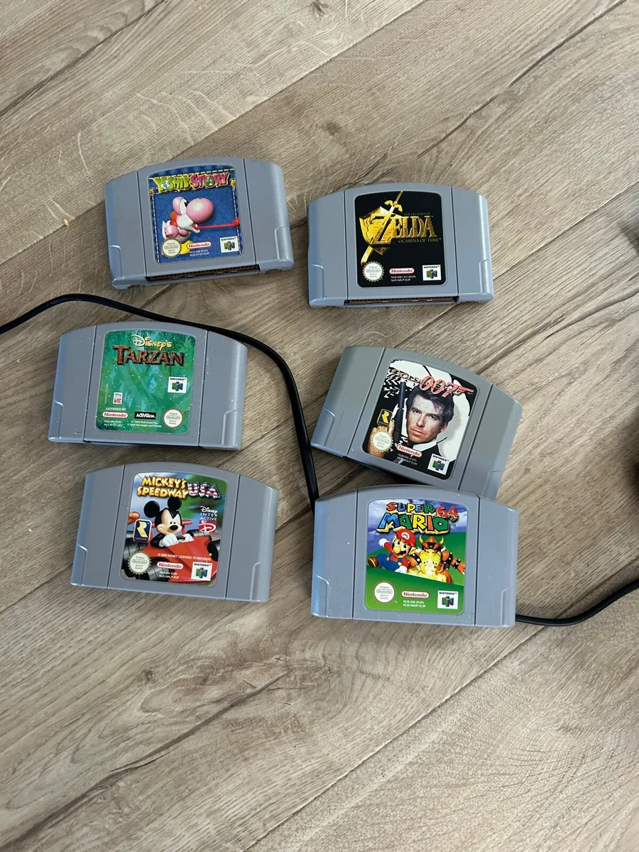 Nintendo 64 , ps 1 old school consoles with games - Image 3