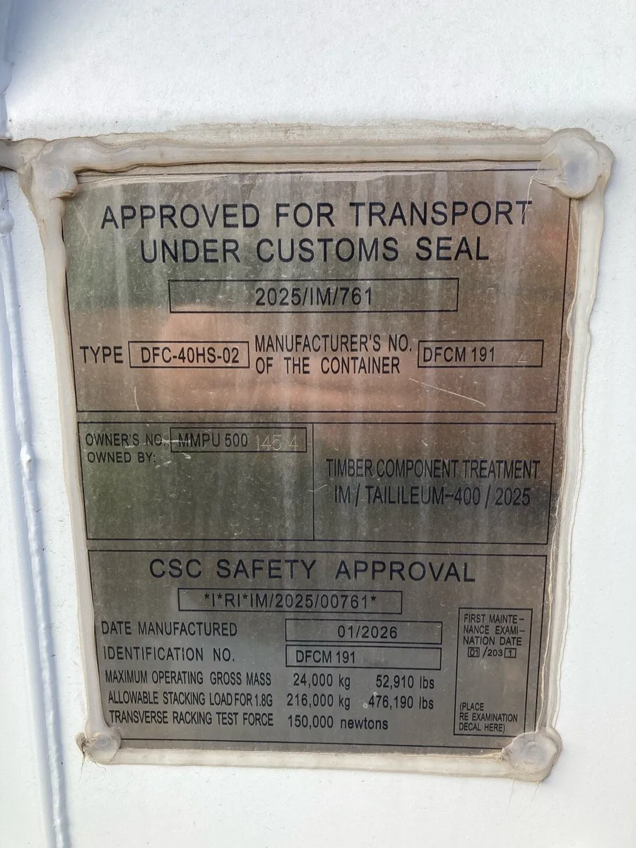 40ft 10 doors Shipping Container - Image 4