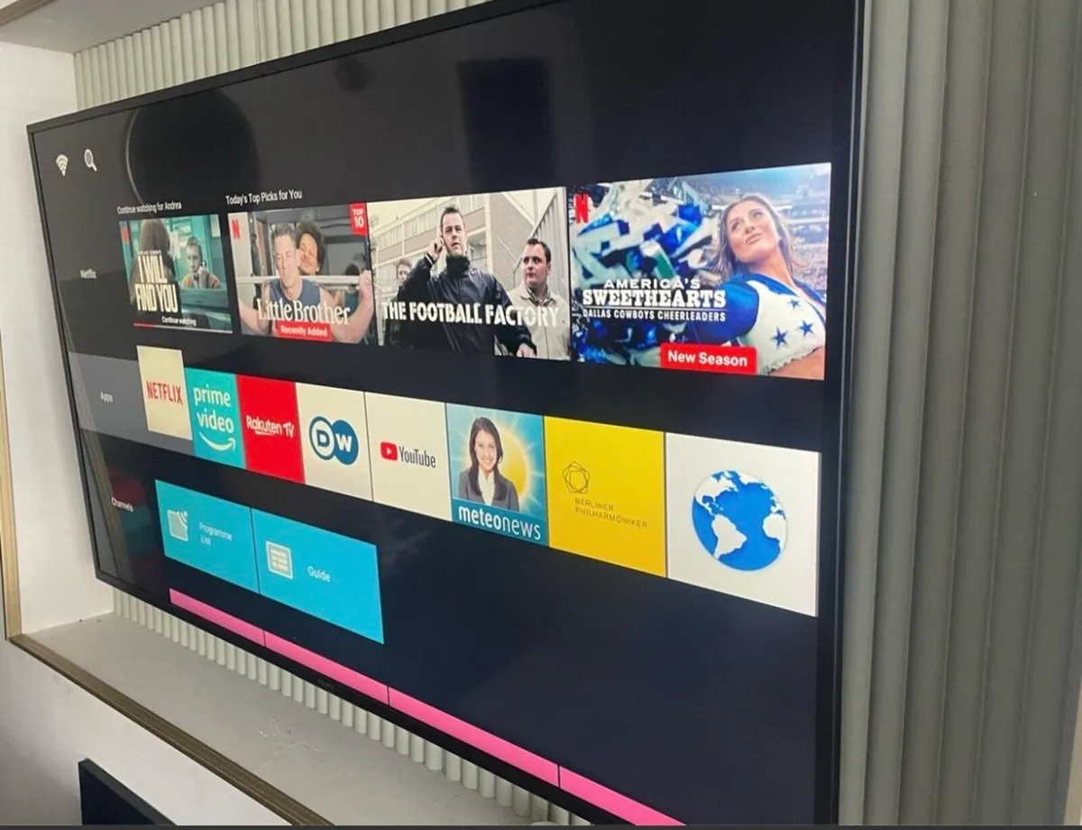 55” Sony Bravia 4k Ultra HDR Smart Tv - Image 1
