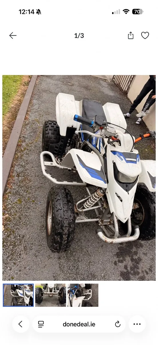2002 Yamaha blaster - Image 2