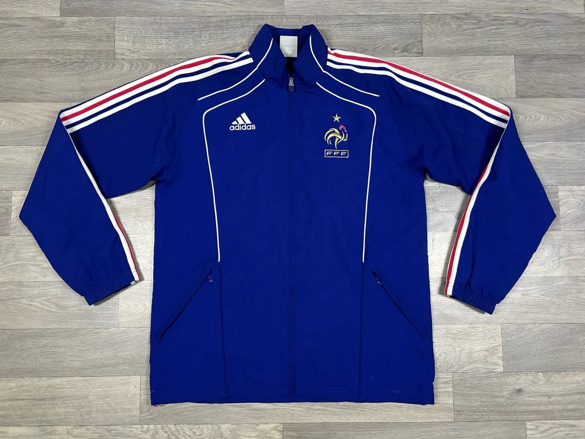 Rare Vintage 2009 Adidas France Jacket Mens Large - Image 1