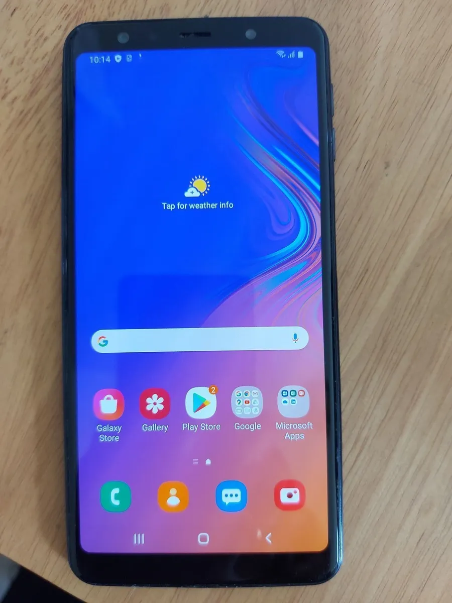 Samsung Galaxy A7, Model SM-A750FN, 64GB, 4GB Ram, - Image 1