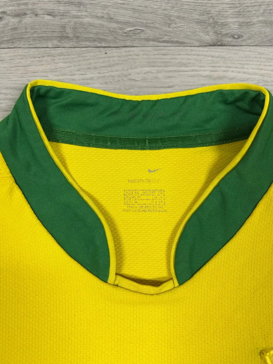 Vintage 2006 Nike Brazil Home Jersey Shirt Mens XL - Image 3