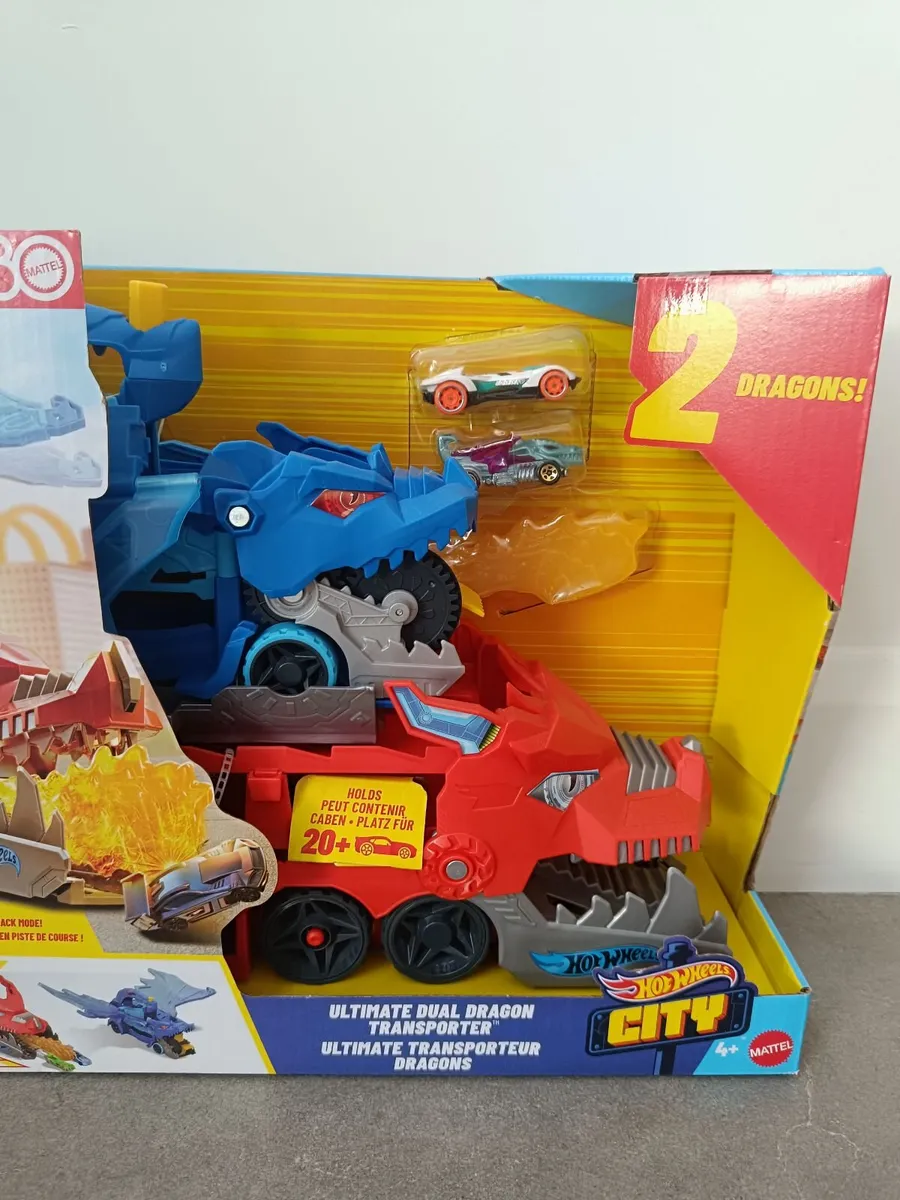 Hot Wheels City Ultimate Dual Dragon Transporter - Image 4