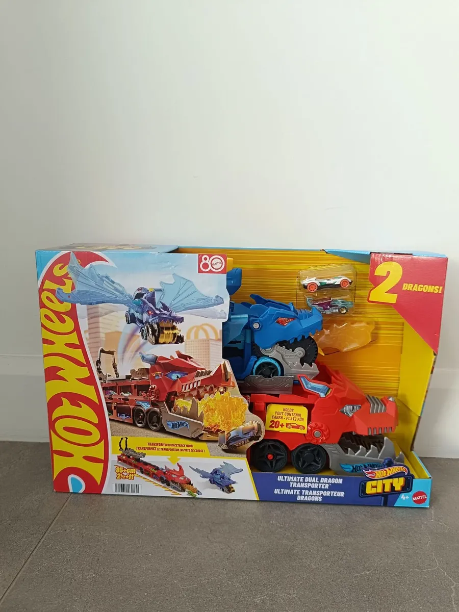 Hot Wheels City Ultimate Dual Dragon Transporter - Image 1
