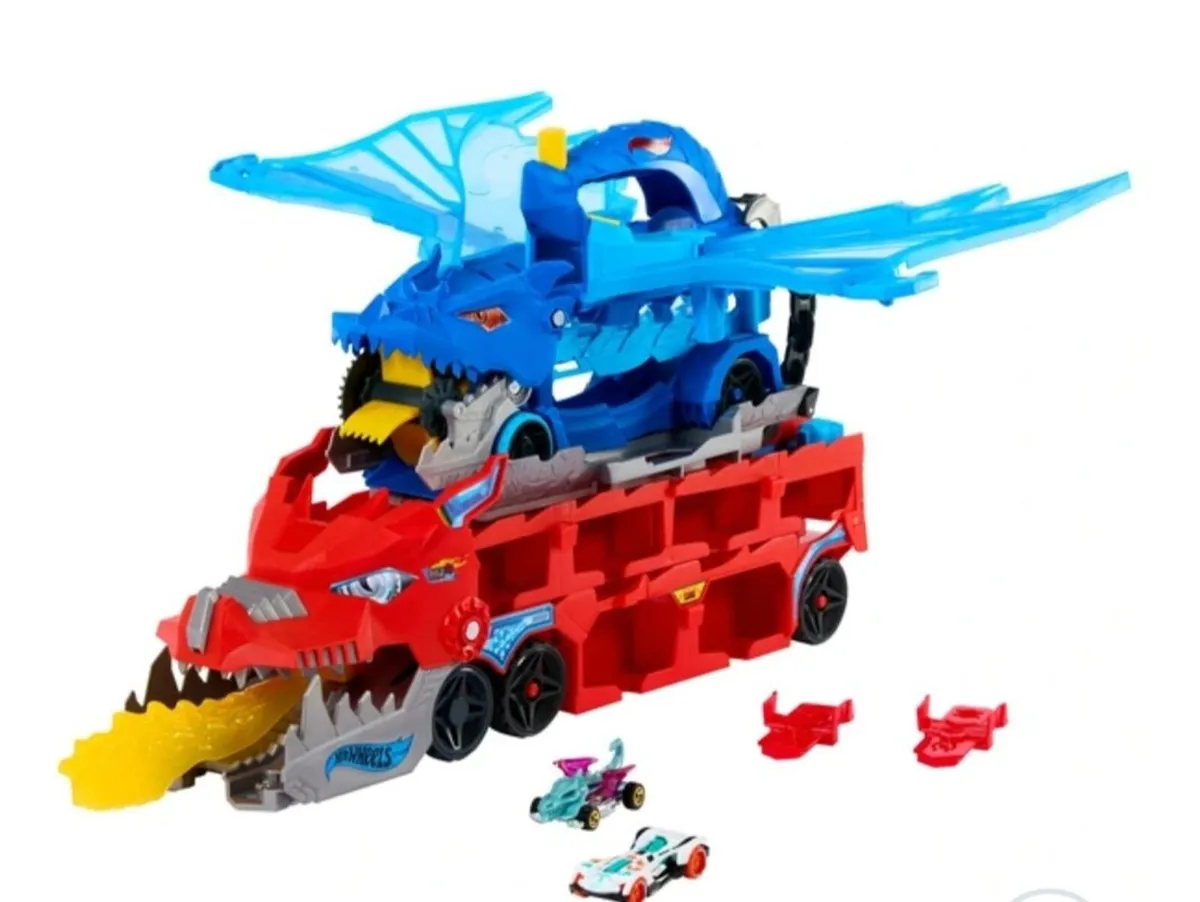 Hot Wheels City Ultimate Dual Dragon Transporter - Image 2