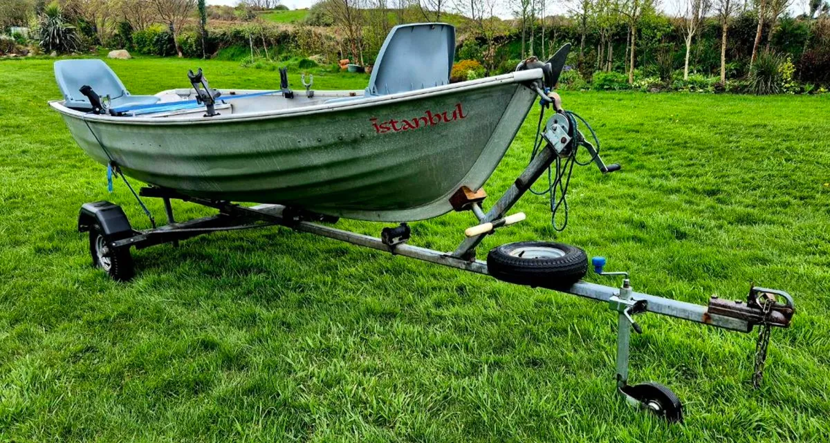 LINDER 410 ALUMINIUM BOAT & ELECTRIC OUTBOARD MOTO - Image 1