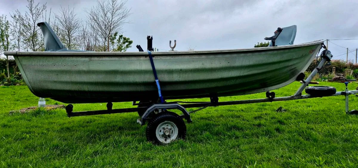 LINDER 410 ALUMINIUM BOAT & ELECTRIC OUTBOARD MOTO - Image 2