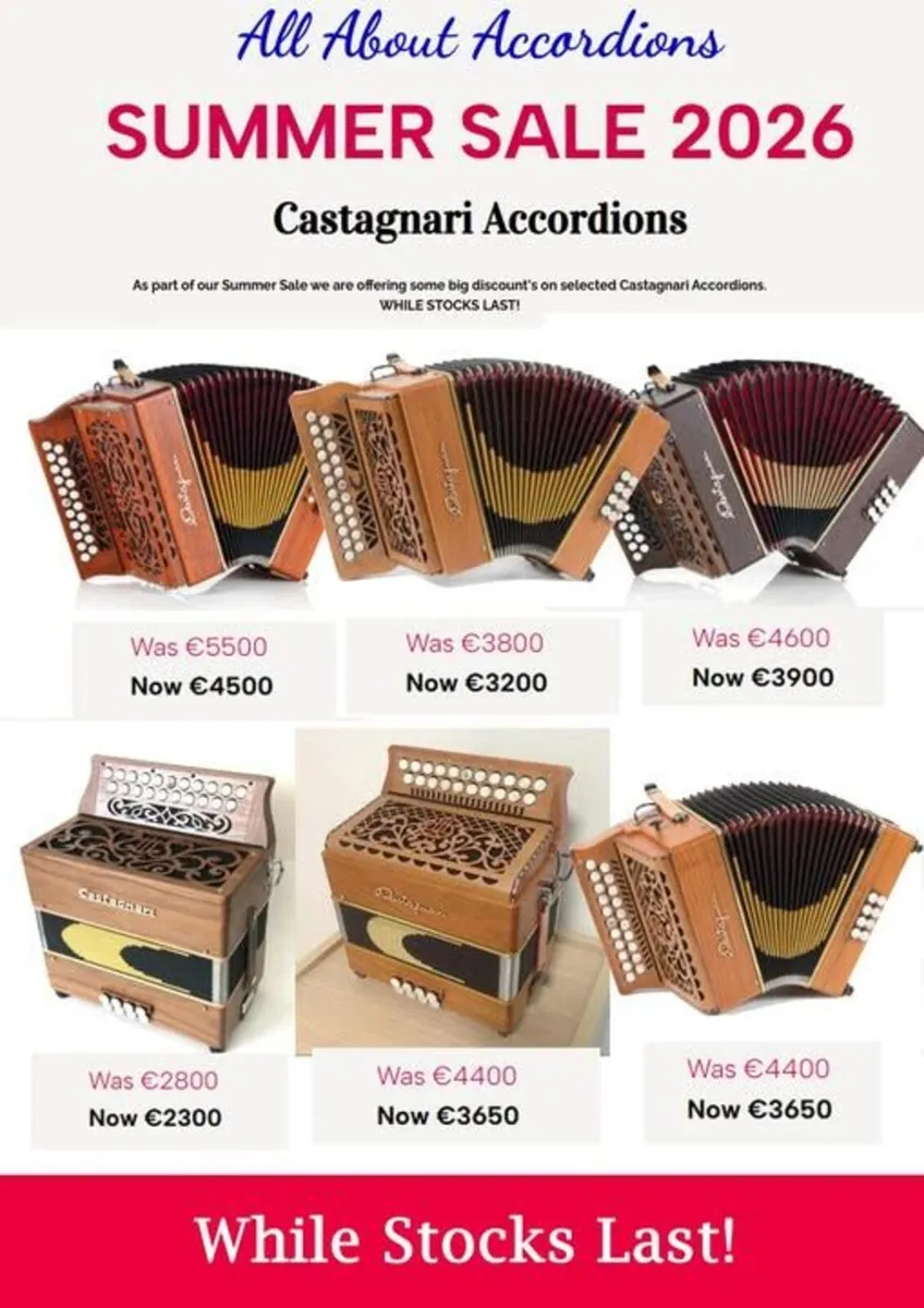 SUMMER SALE ACCORDIONS