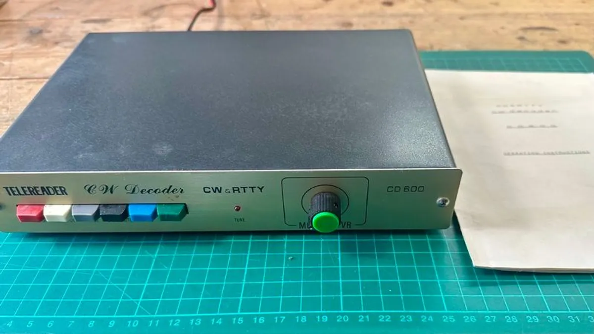 Vintage CD600 CW/RTTY Decoder - Image 4