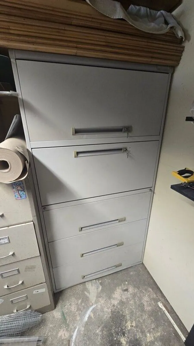 Heavy Duty Metal Office Cabinets - Image 1