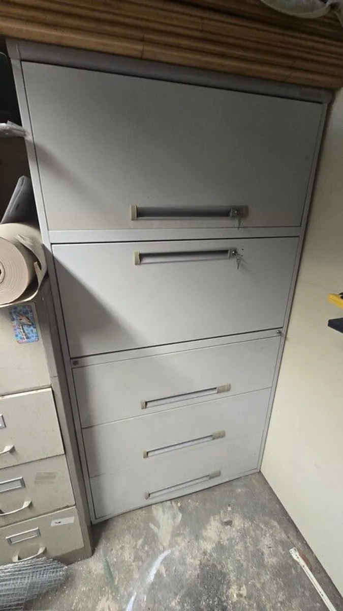 Heavy Duty Metal Office Cabinets - Image 2