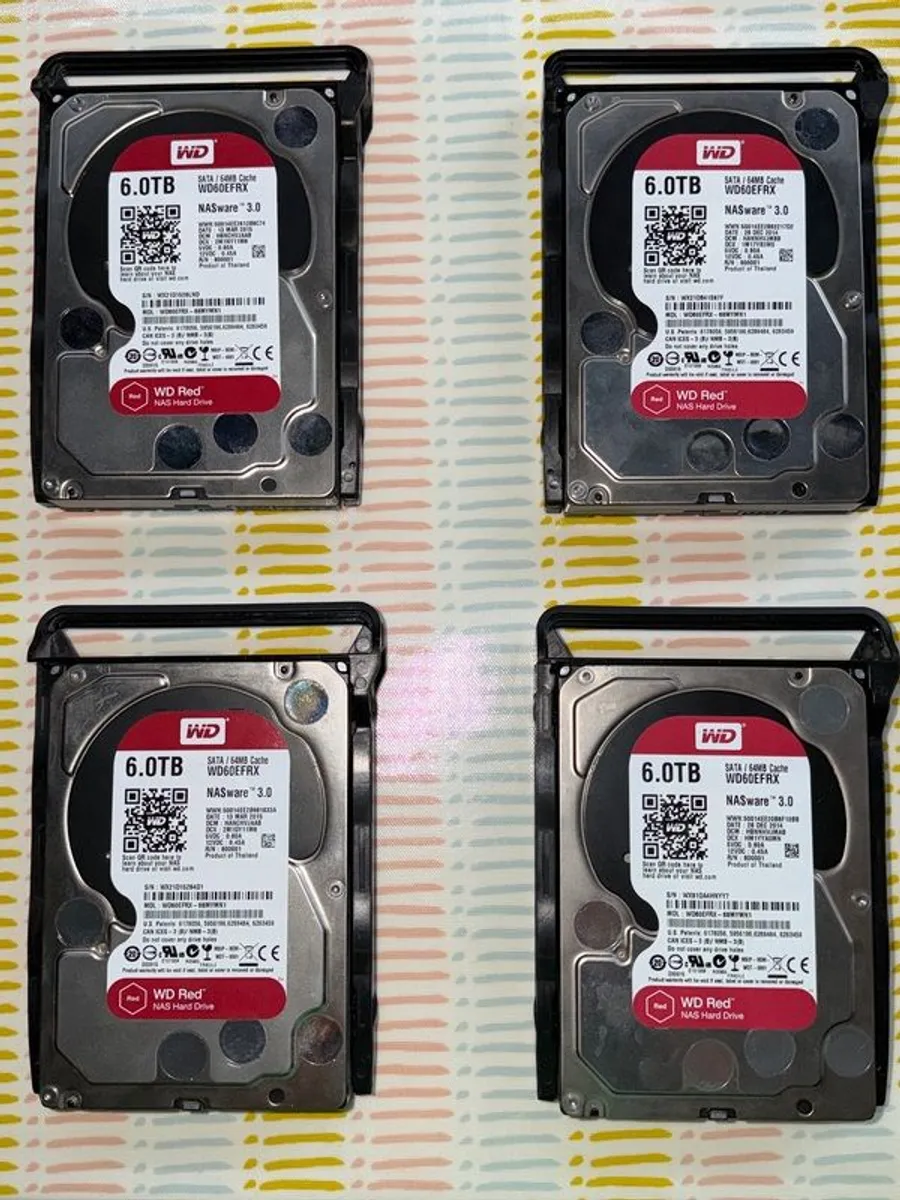 NAS Synology DS916+ 4-bay with 4x6TB WD Red disks - Image 4