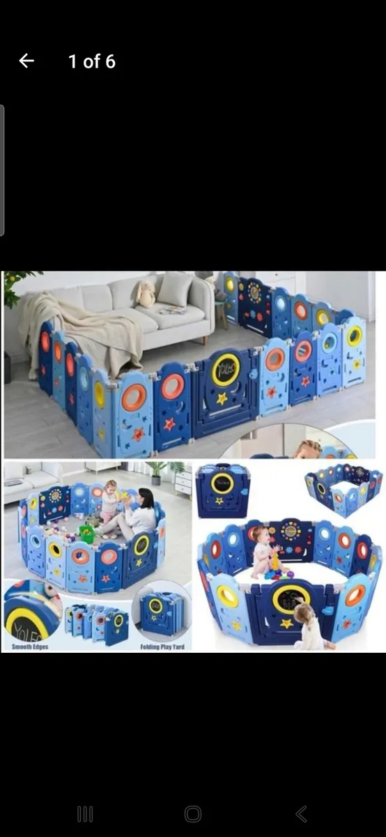 Yoleo Baby Play Pen - Image 1