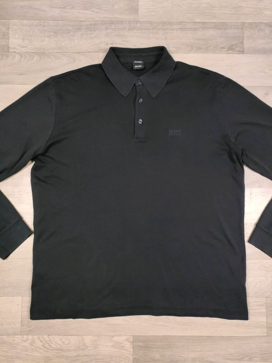 Hugo Boss Long Sleeve Polo Shirt Mens XL - Image 2