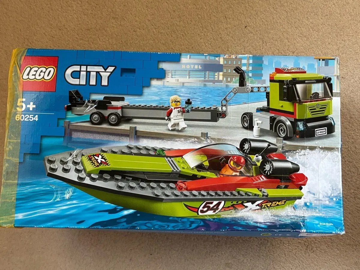 Lego City - 60254 - Race boat transport set - Image 1