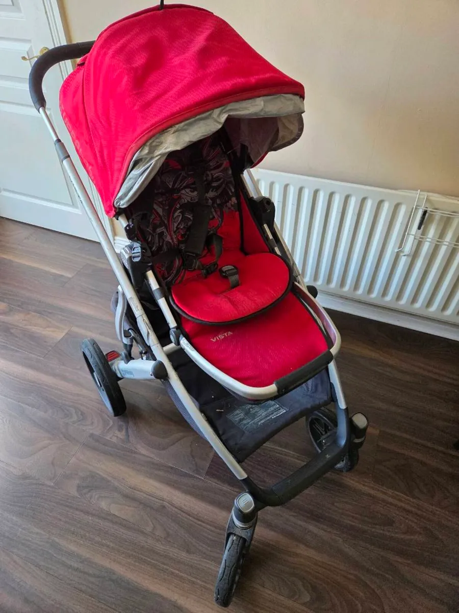Uppa baby basinette and buggy - Image 2