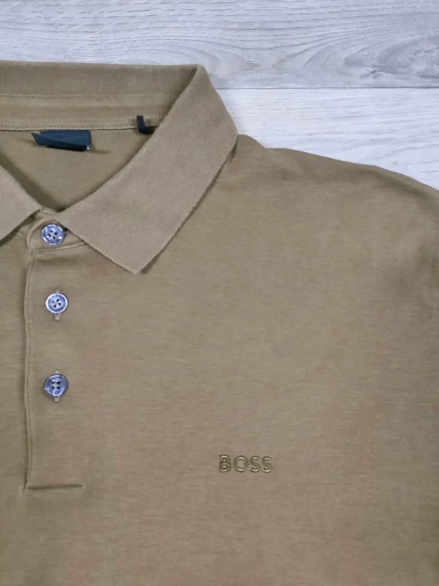 Hugo Boss Long Sleeve Polo Shirt Mens Large - Image 3