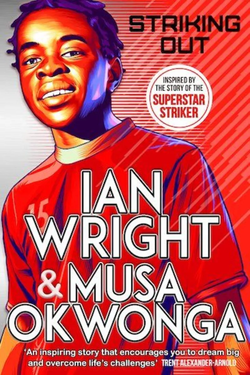Hardback Football Book - Striking Out is a novel b