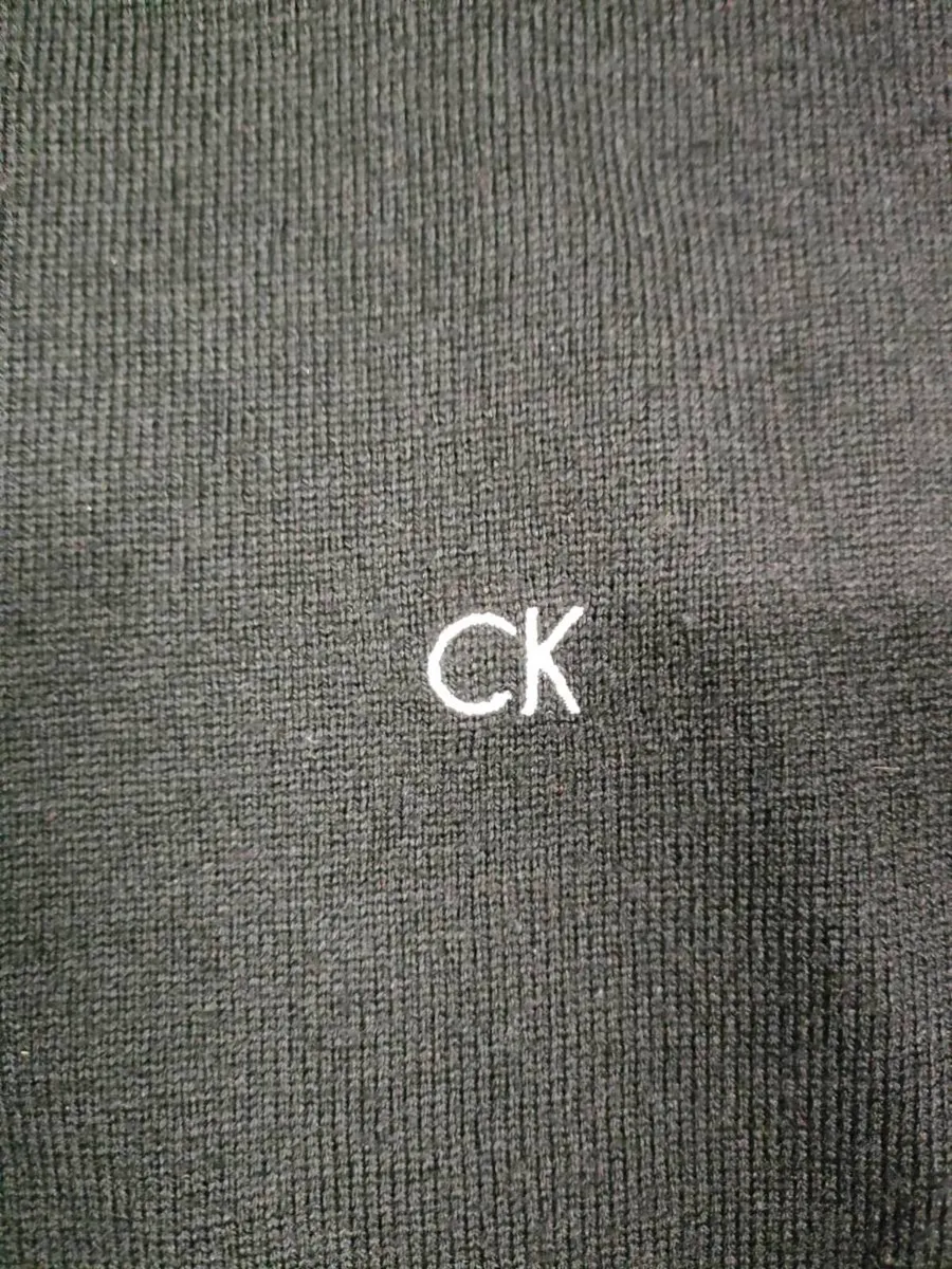 CK Calvin Klein Golf Dual Layer Jumper Mens XL - Image 3