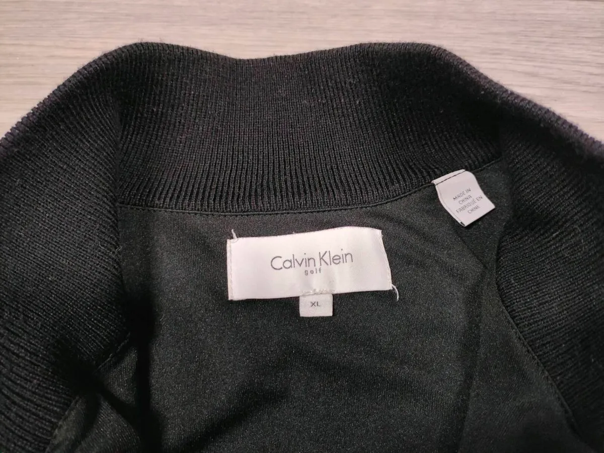 CK Calvin Klein Golf Dual Layer Jumper Mens XL - Image 4