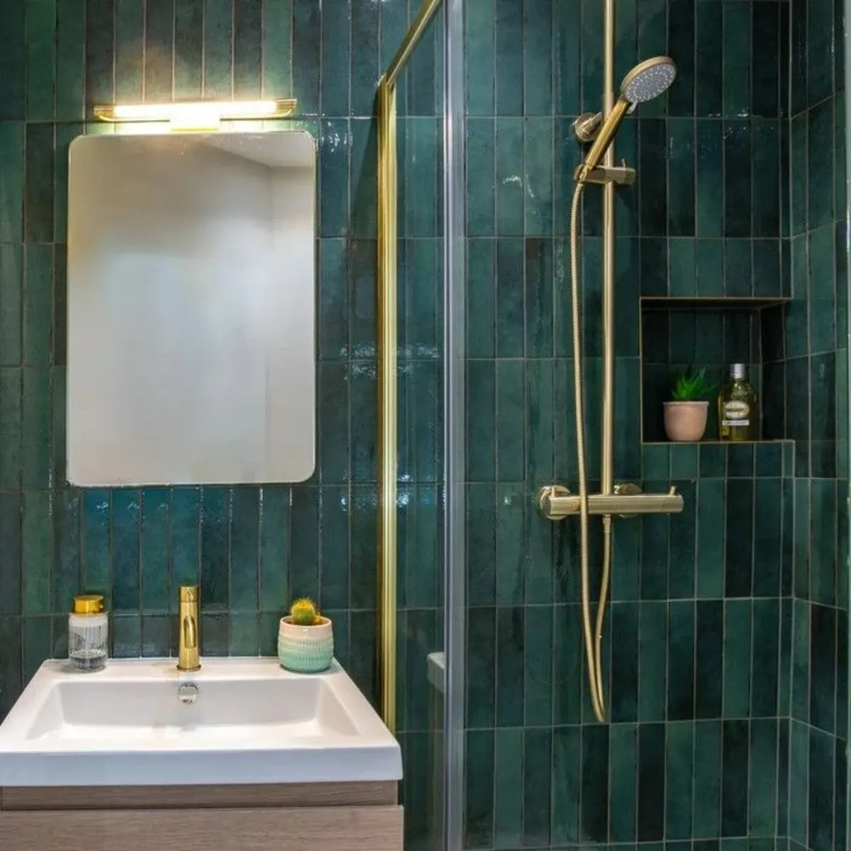 Green Metro Wall Tiles - Image 2