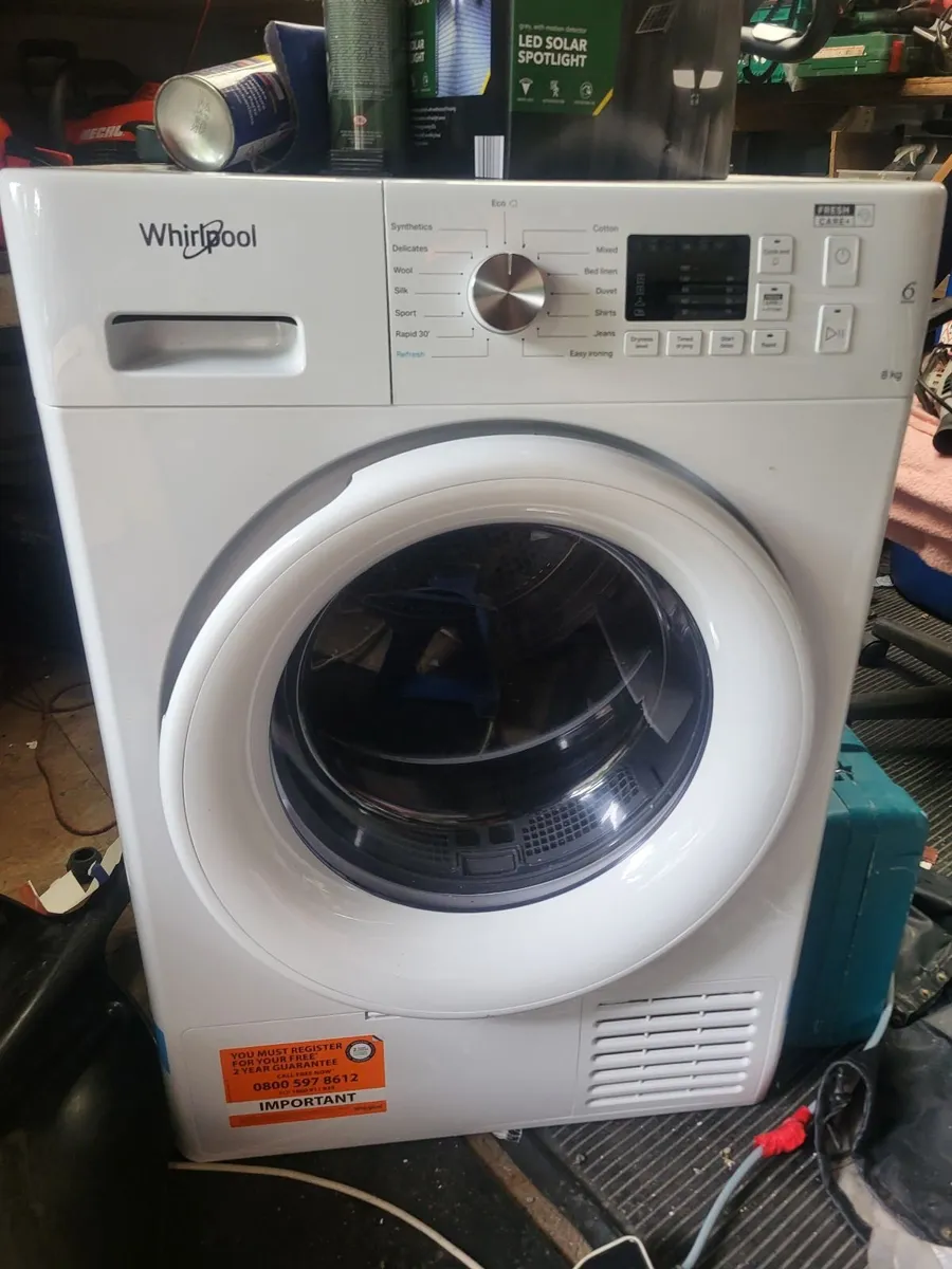 Whirlpool 8kg Condenser Dryer - Image 1