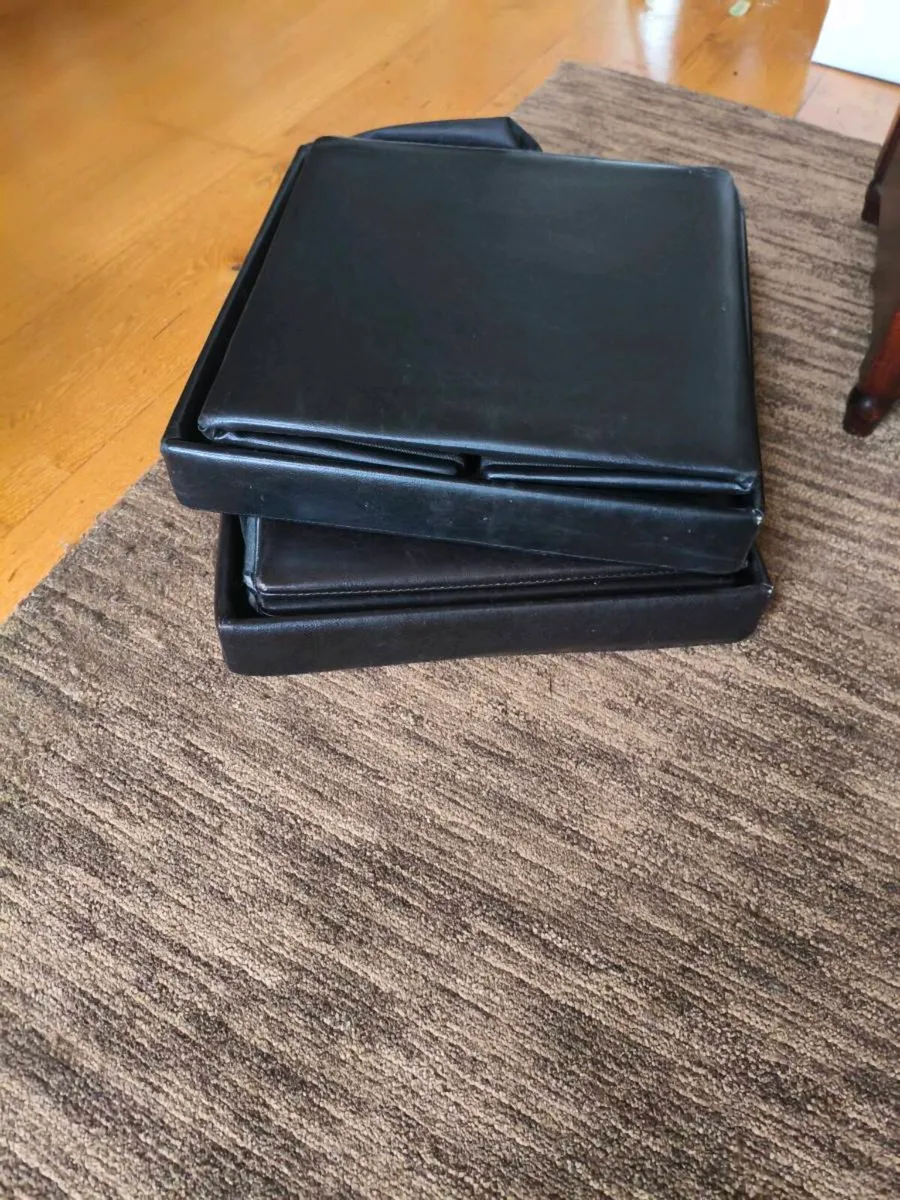 2 black storage boxes good condition 20for 2 - Image 4