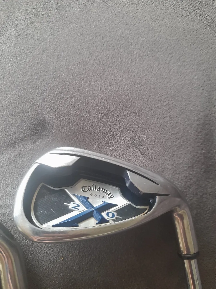Callaway X20 Full Set of Irons - Image 2
