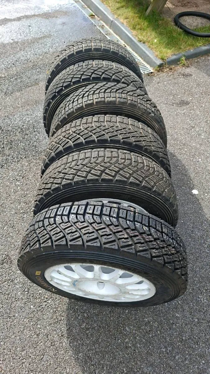 15'' Kumho Forestry tires - Image 1