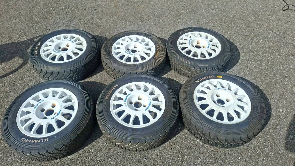 Speedline Corse and 15 Gravel Tires - Image 1