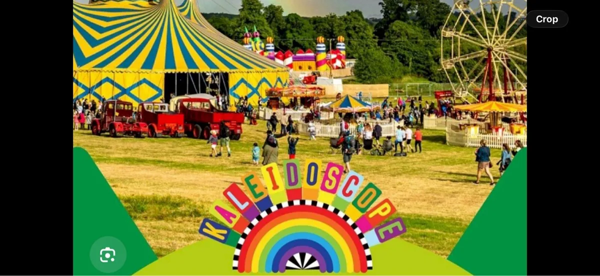 kaleidoscope Camper Van ticket