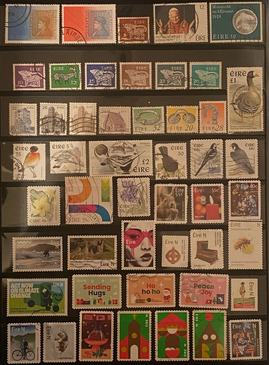 Ireland stamp lot - Image 1