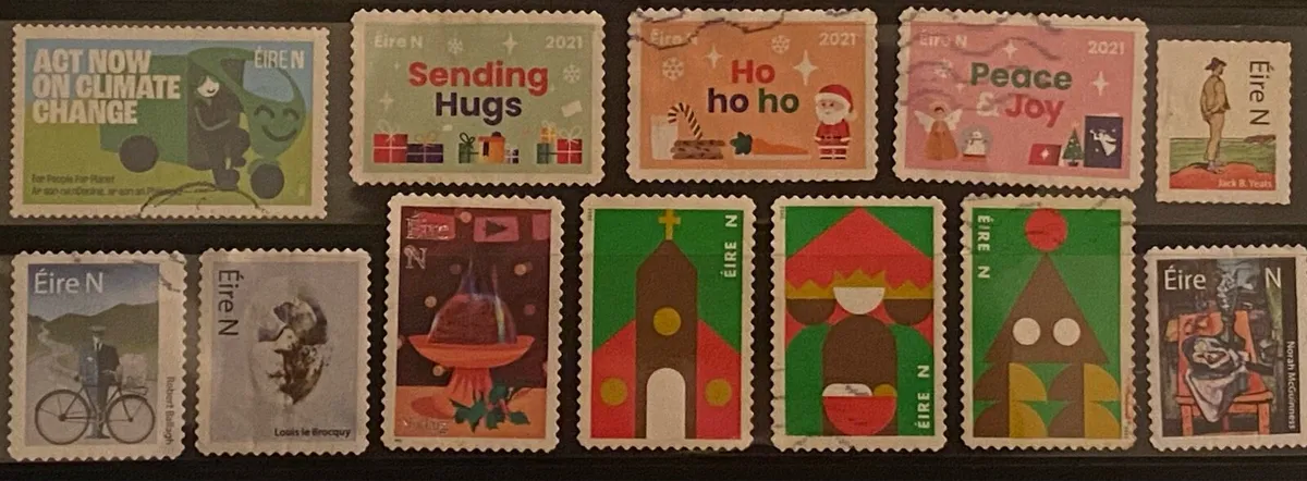 Ireland stamp lot - Image 4