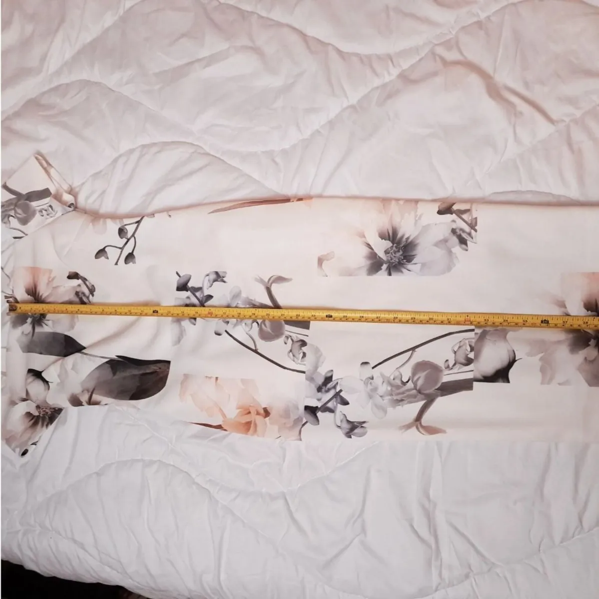Ted Baker White Floral Bodycon Dress Size 1/8UK - Image 2