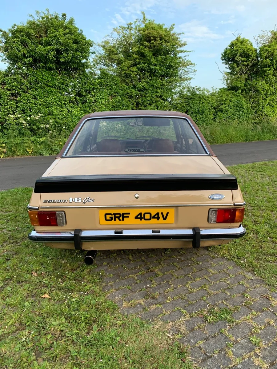 1979 FORD ESCORT MK2 GHIA 1.6cc - Image 3