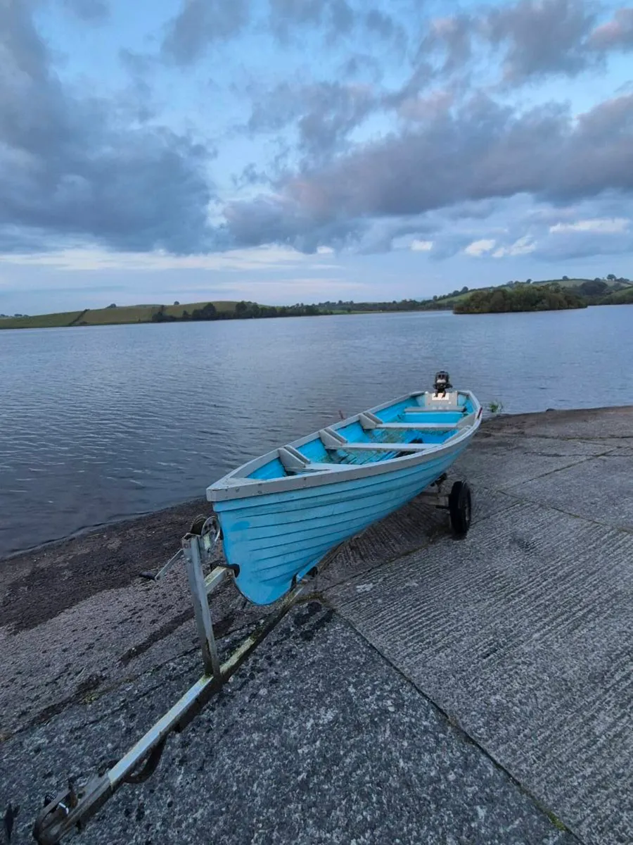 Boat + engine + trailer - Image 3