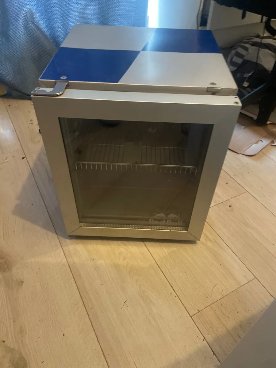Red bull mini fridge - Image 2
