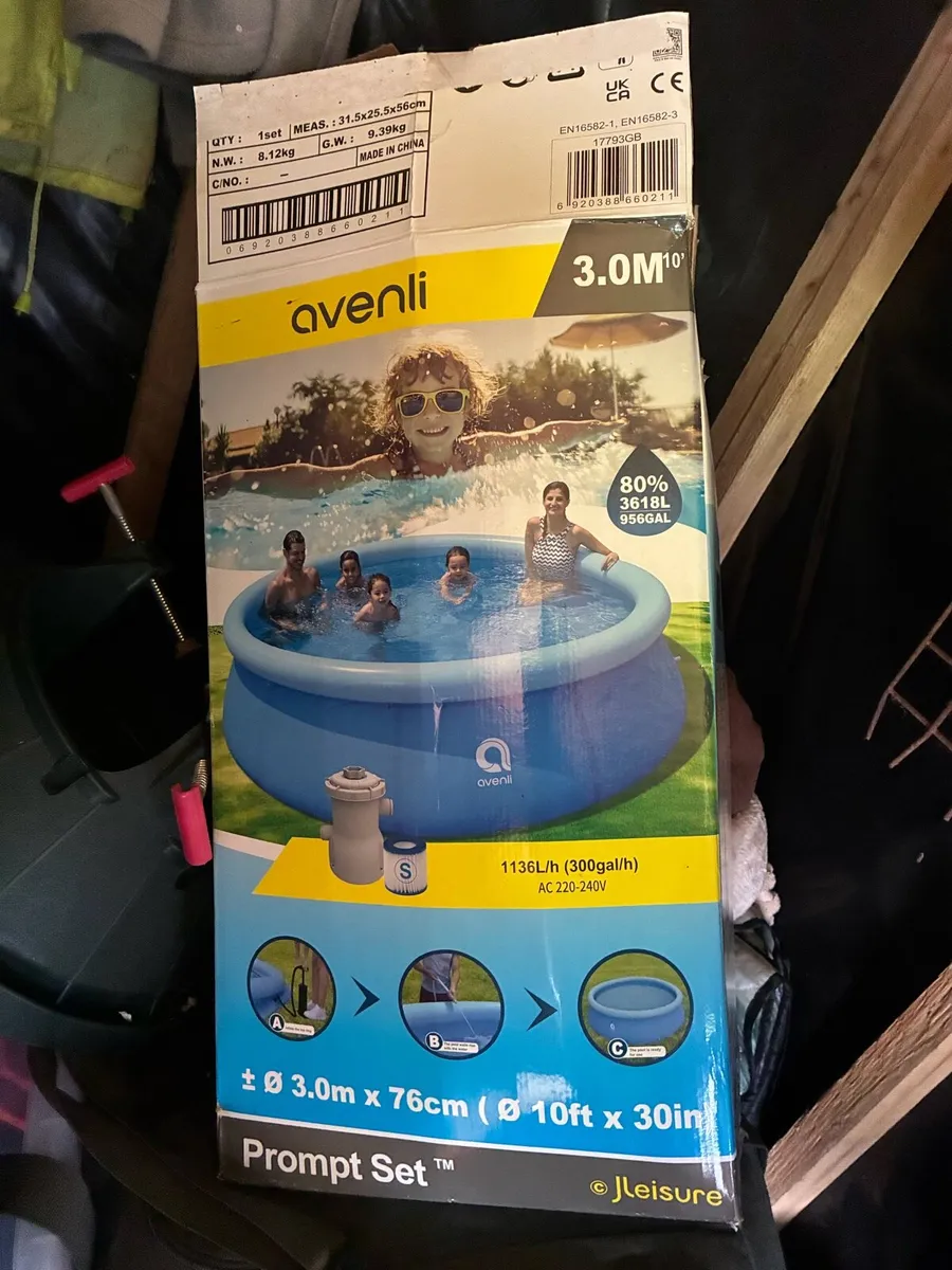 Avenli Above Ground Swimming Pool Set - Image 2