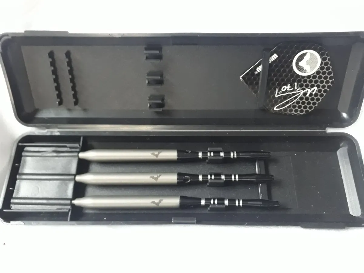 Rare Winmau Ted Hankey atomised 21gram  Darts - Image 1
