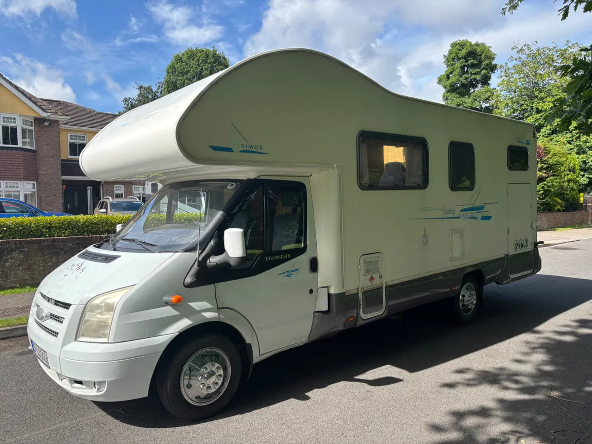 RIMOR 2007 6 BERTH 6 BELTS REAR  LHD CVRT JULY 27 - Image 2