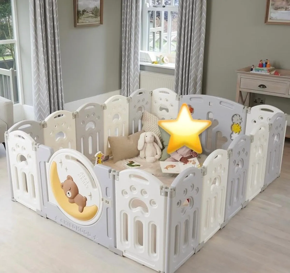 BeZou Sleepy Bear Activity Playpen - Image 2