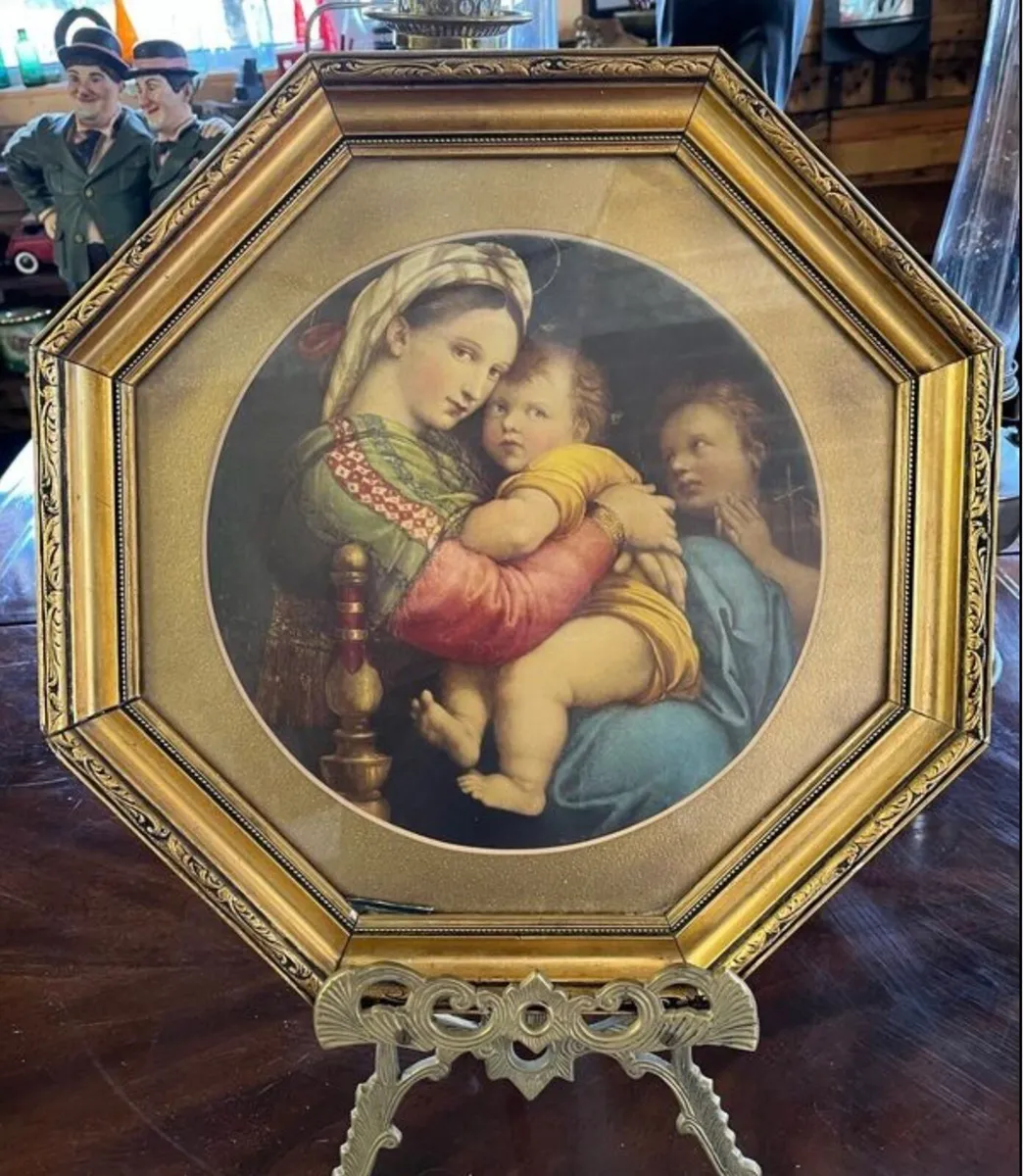 Vintage art - The Madonna of the chair - Image 1