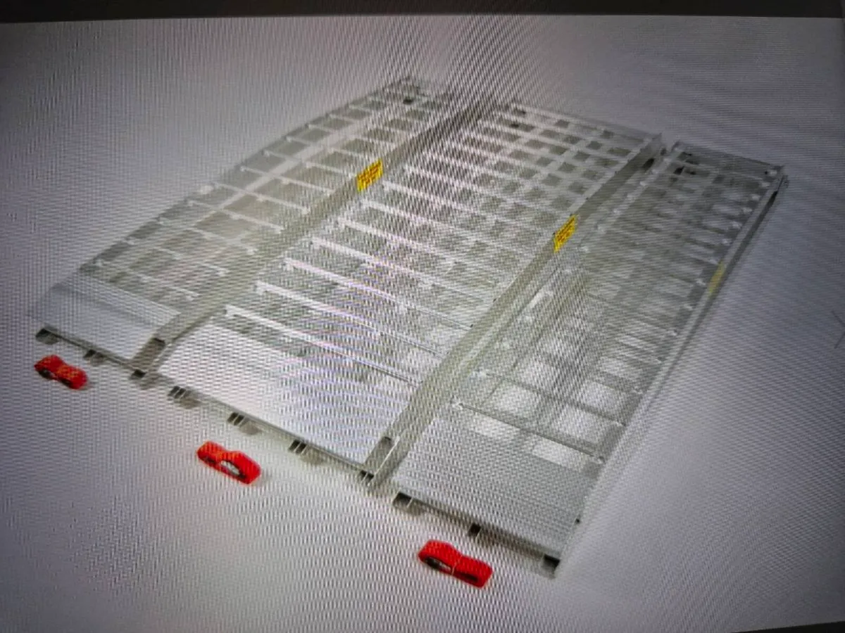 Extra Wide Motorcycle Ramp Kits - 3 Ramps - 540kg