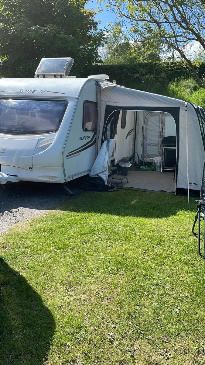 2010 4berth swift alpine sprite caravan - Image 1