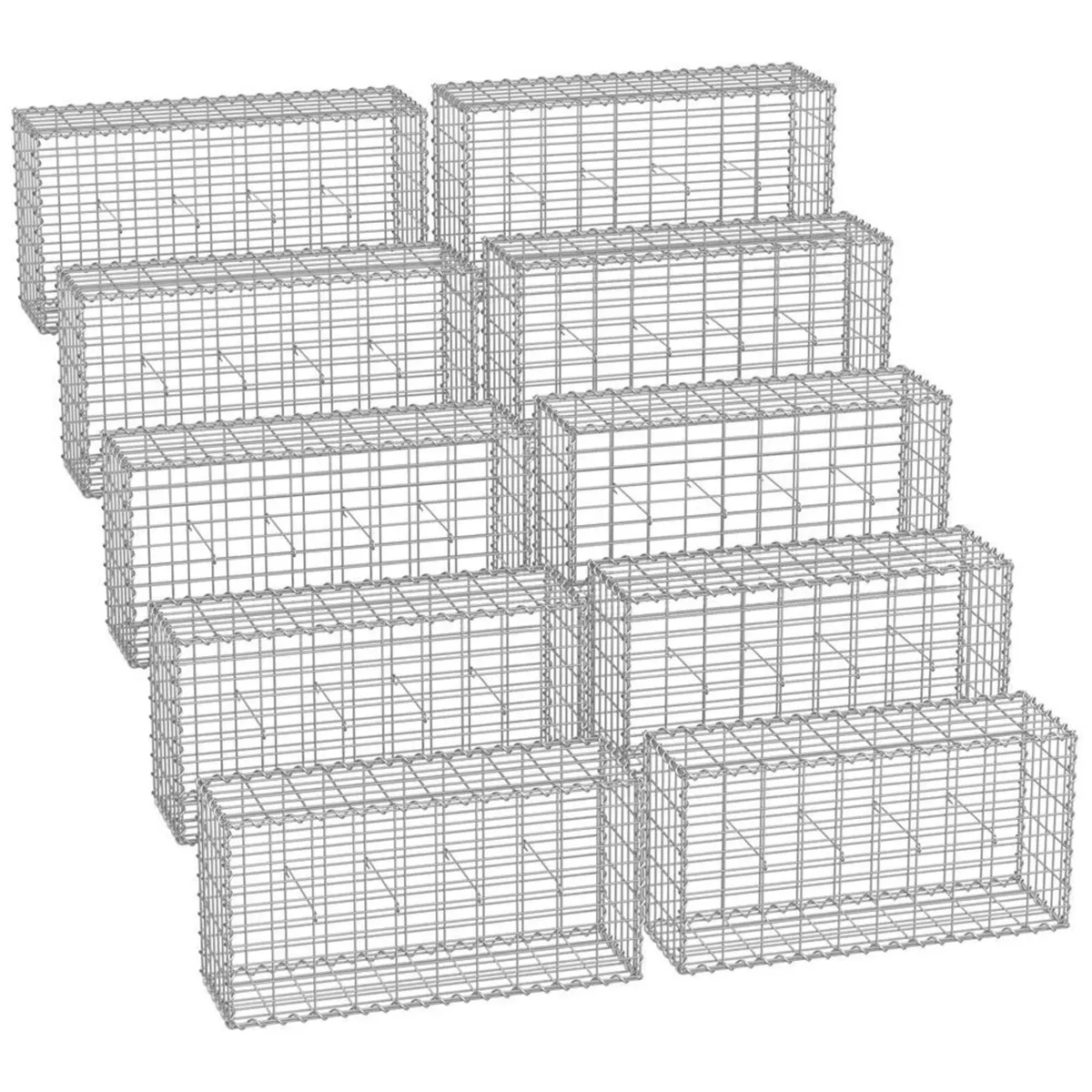 Gabion baskets (x 10 set)  FREE P&P - Image 2